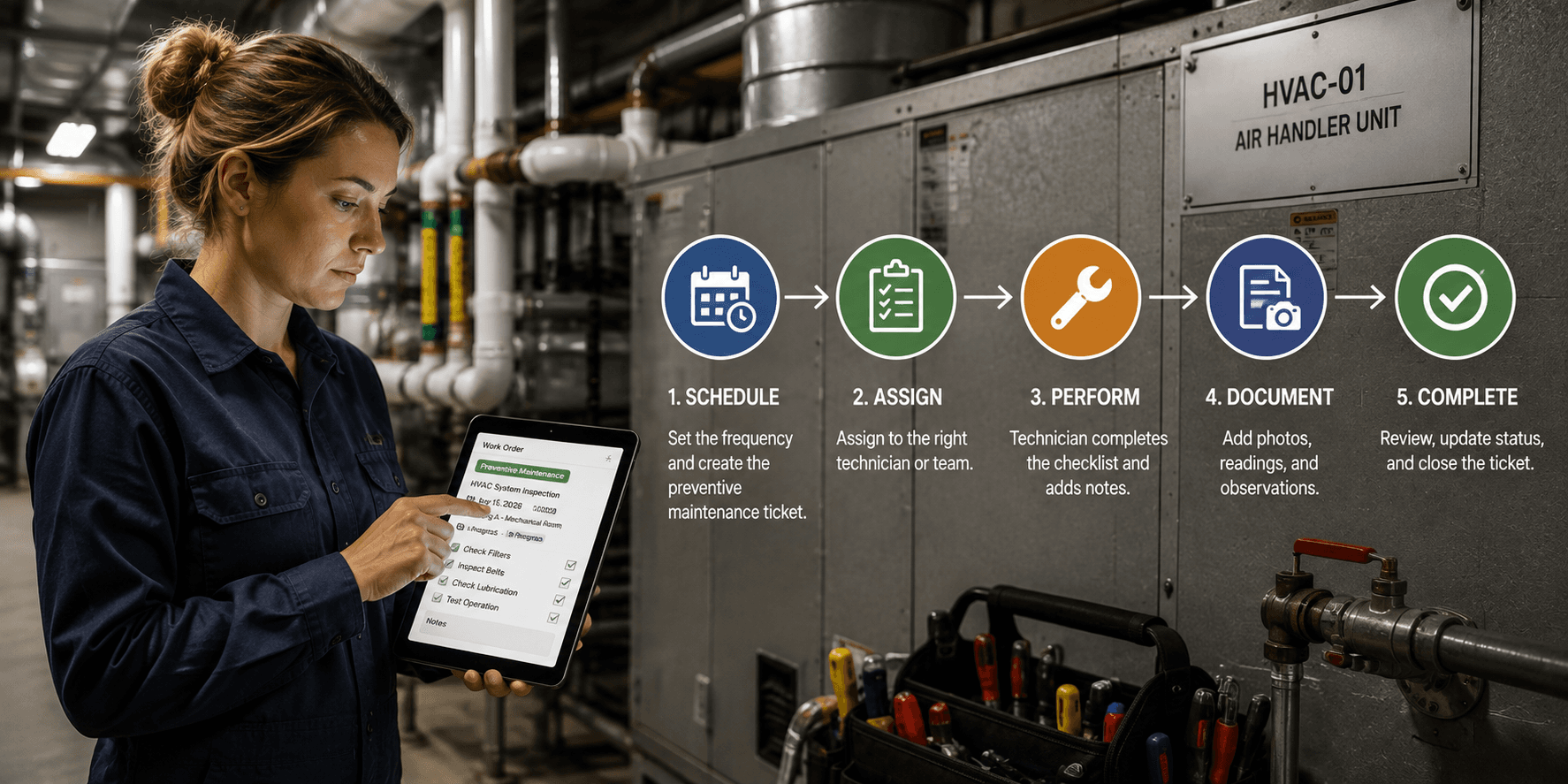 How to Build a Preventive Maintenance Ticket Flow